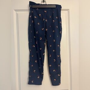 Navy Pants with Shrimp